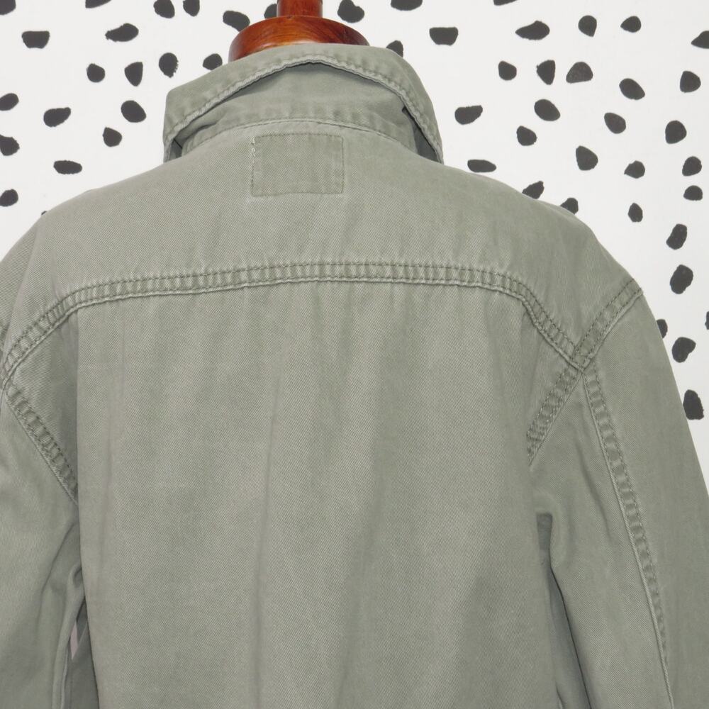 Oshkosh Green Cargo Zip Up Girls Utility Jacket - Picture 4 of 7